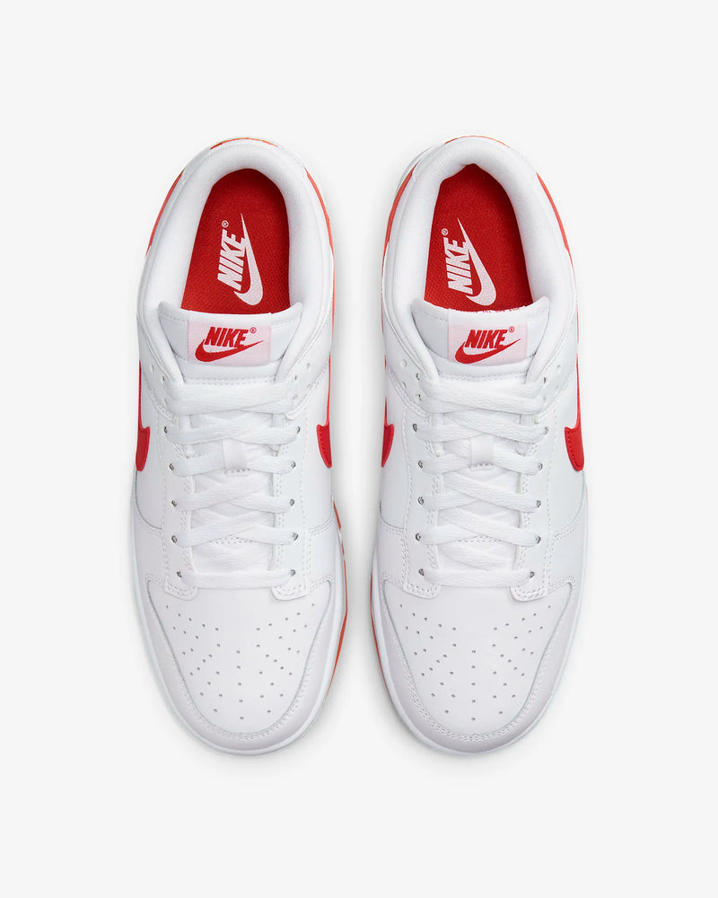 Nike Dunk Low Retro White Picante Red