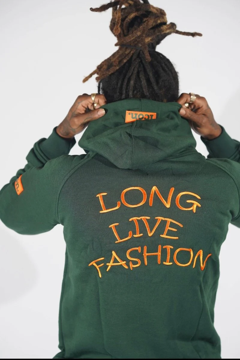 ICON Long Live Fashion Hoodies (Green)