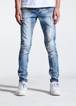 Crysp Denim Atlantic Jean (Indigo Paint)