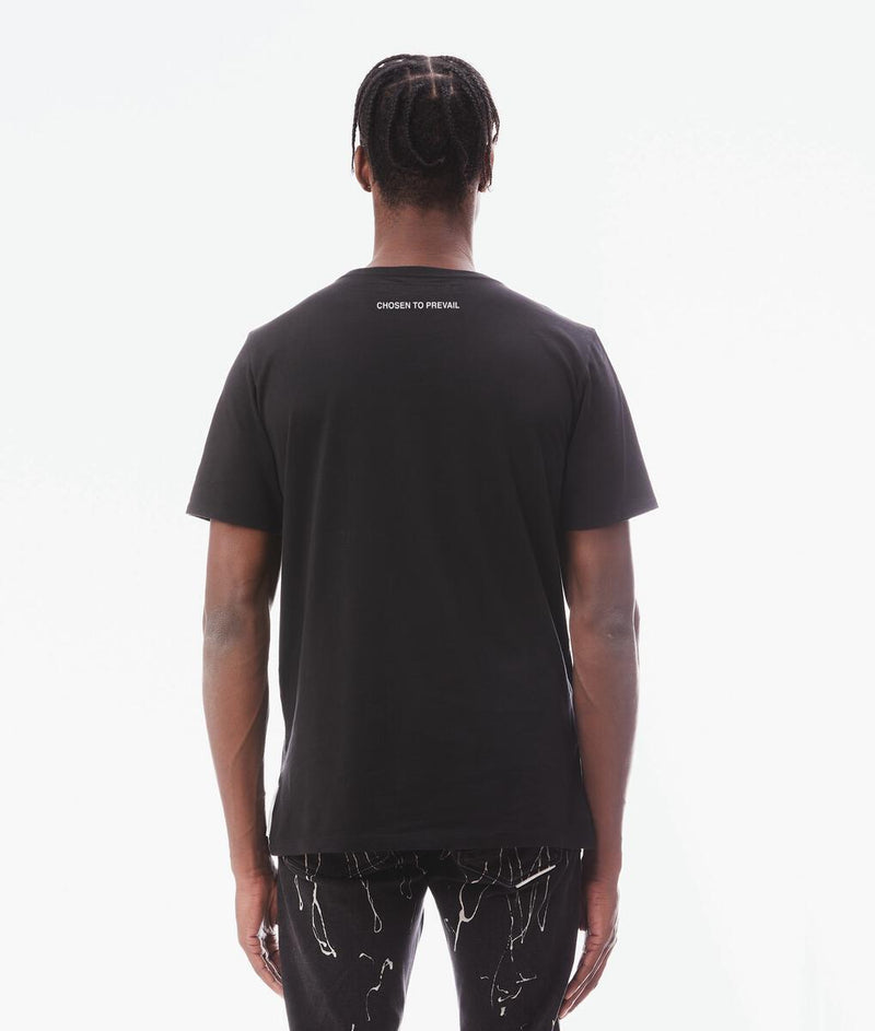 HVMAN BY CULT HVMAN DIAMOND APPLIQUE LOGO TEE (BLACK)