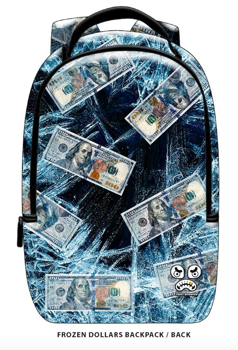 Street Approved FROZEN DOLLARS BACKPACK (Blue)