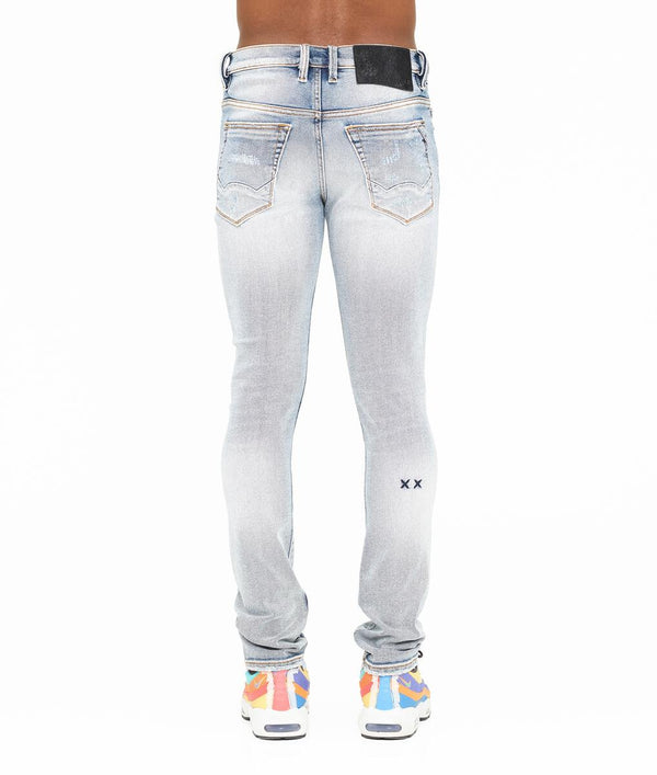 Cult of Individuality PUNK SUPER SKINNY STRETCH JEANS (Bleach)