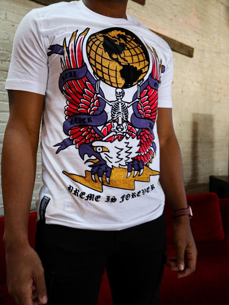 Preme Eagle Shirt (White/Multi)