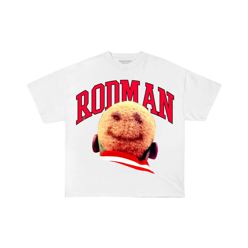 Rodman SMILE HEAD SHIRT (WHITE)