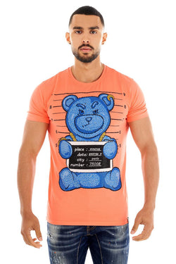 George V Paris Teddy Shots Shirt (Orange)