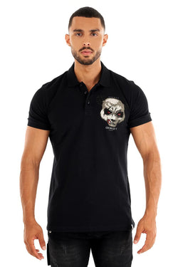 George V Paris Bear Head Polo (Black)