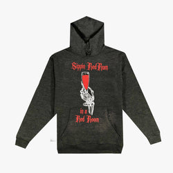 November Reine RED RUM HOODIE (Drk. Grey)