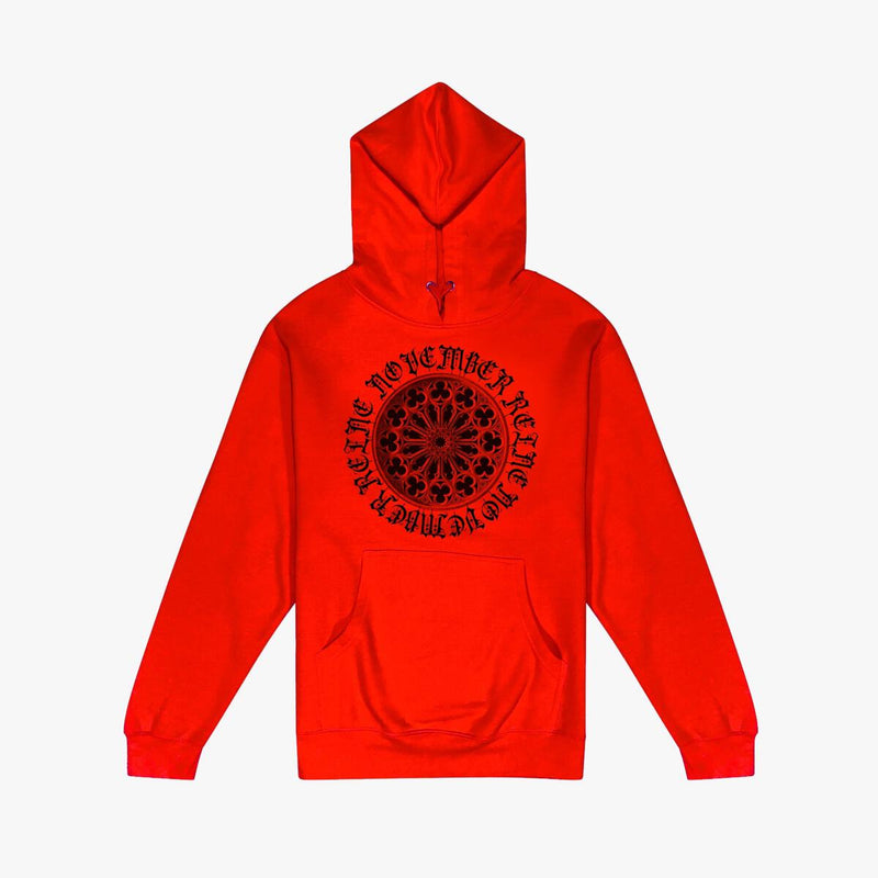 November Reine CIRCLE OF LIFE HOODIE (Red)