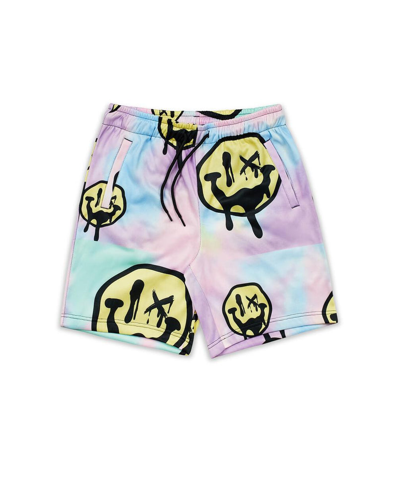 Reason Hazy Smile Hoodie Shorts Set (Multi)