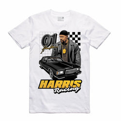 Retro Kings HARRIS RACING TEE (WHITE)