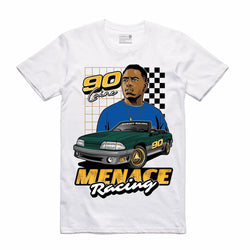 Retro Kings MENACE RACING TEE (White)