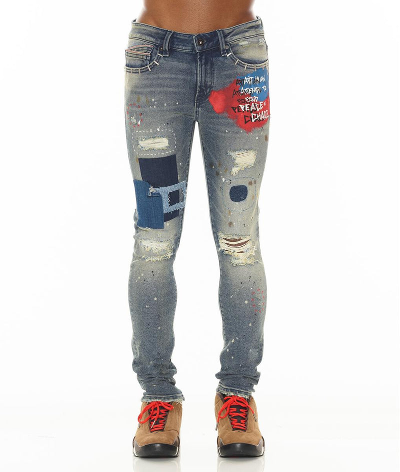 Cult of Individuality PUNK SUPER SKINNY Jeans (BASQ)