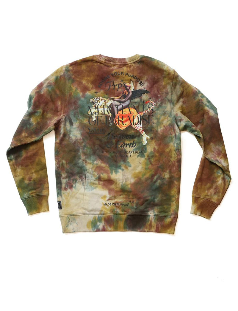 Prps Heaven & Earth Sweatshirts (OLIVE TWIST MULTI)