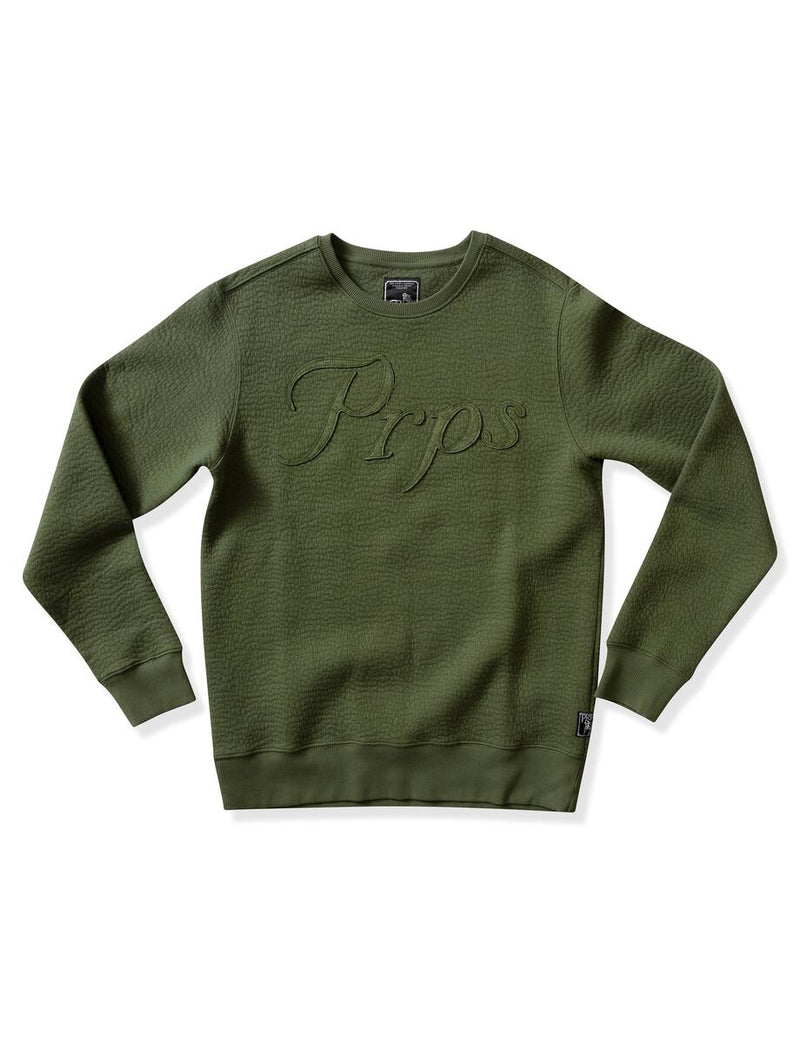 Prps Logo CREWNECK (DARK GREEN)