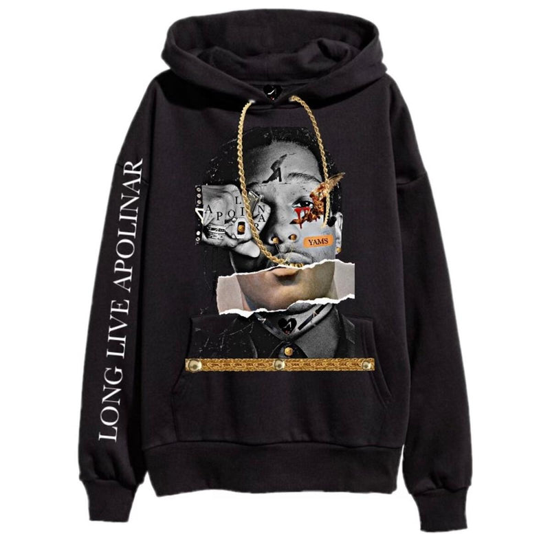 Apolinar LONG LIVE APOLINAR Hoodie (Black)