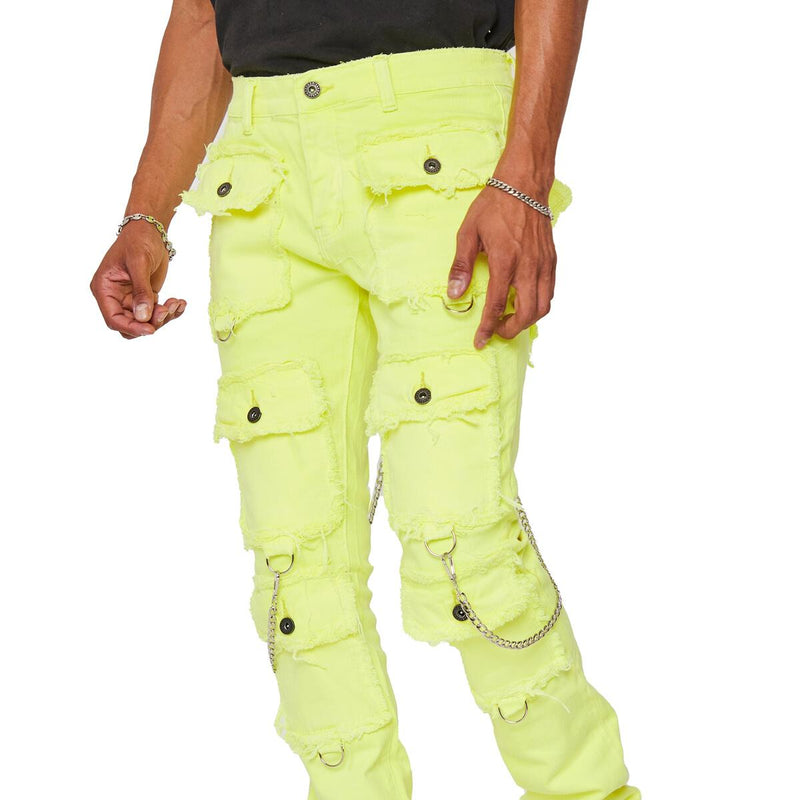 VALABASAS HYBRID Jean (VERDE LIME)