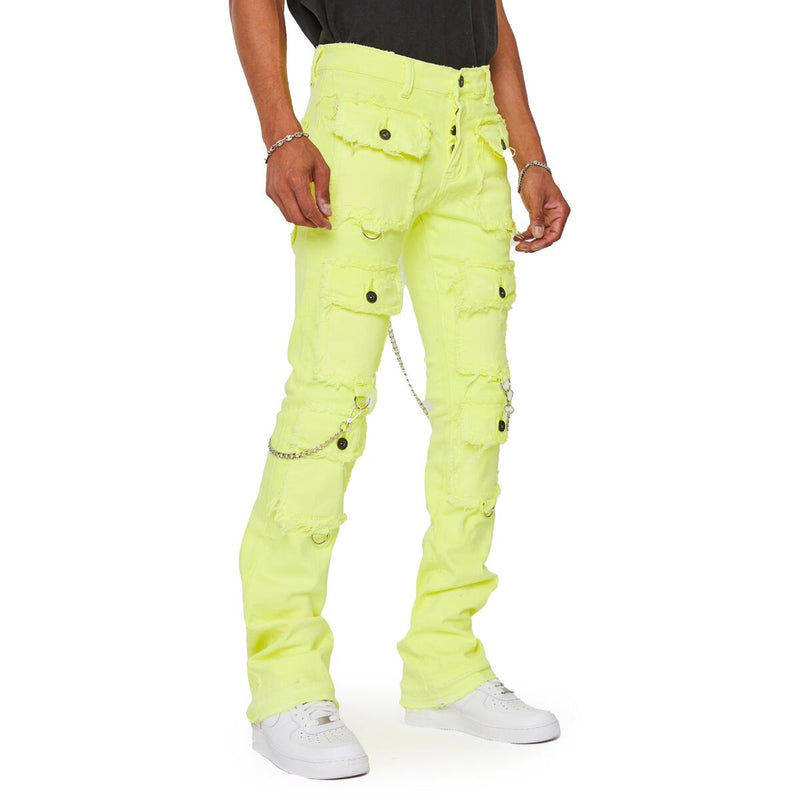 VALABASAS HYBRID Jean (VERDE LIME)