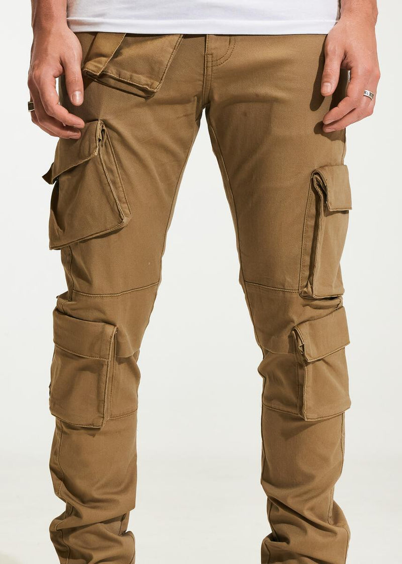 Embellish KERN Cargo DENIM (Brown)