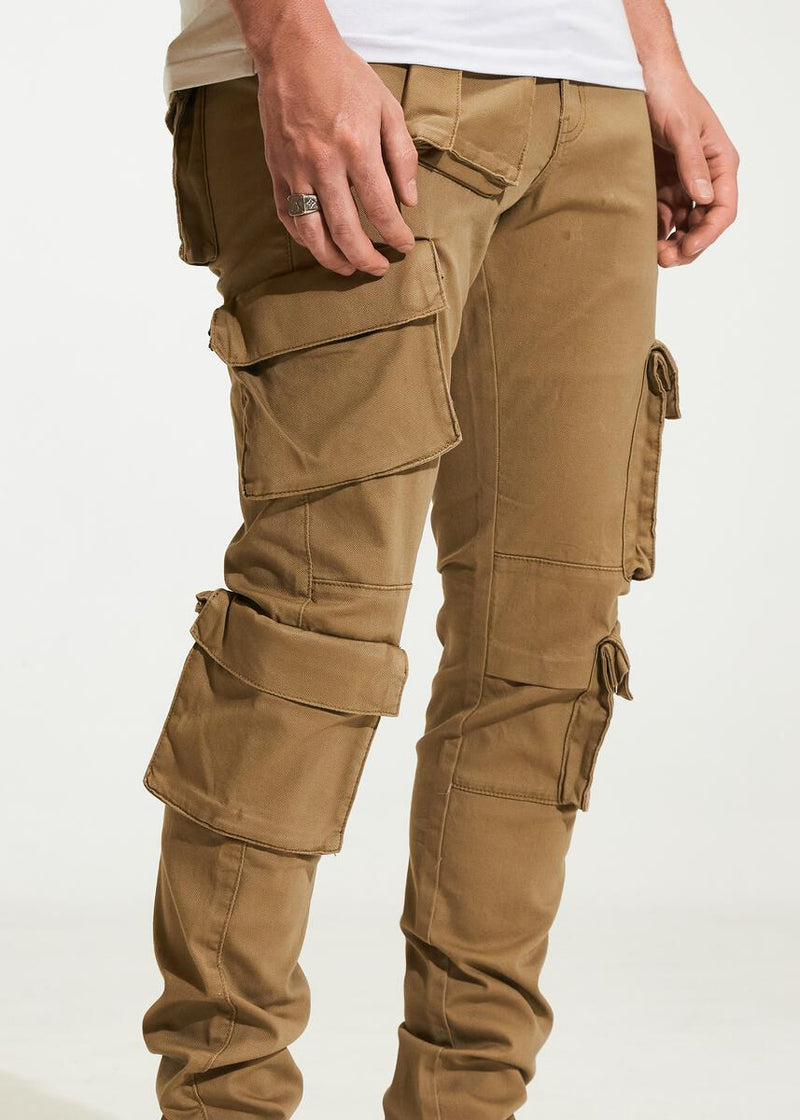 Embellish KERN Cargo DENIM (Brown)