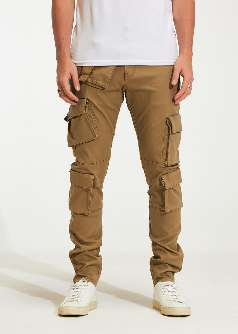 Embellish KERN Cargo DENIM (Brown)