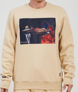 Eternity MONEY COUNT CREW NECK (KHAKI)