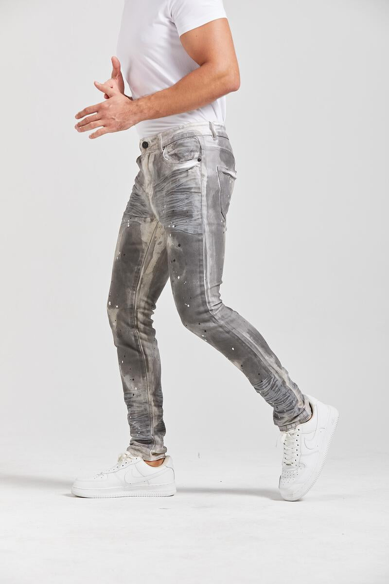 Foreign Local GREY MERCERIZED ACID WASH (GREY ACID)