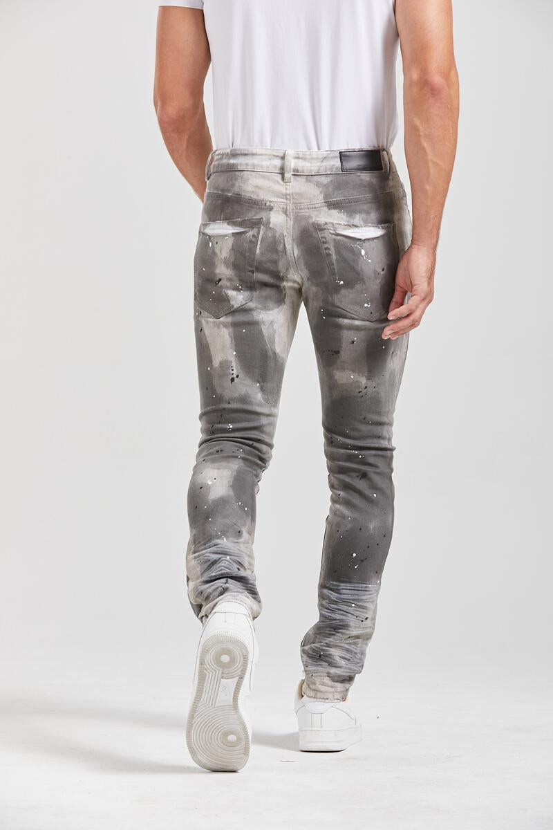 Foreign Local GREY MERCERIZED ACID WASH (GREY ACID)