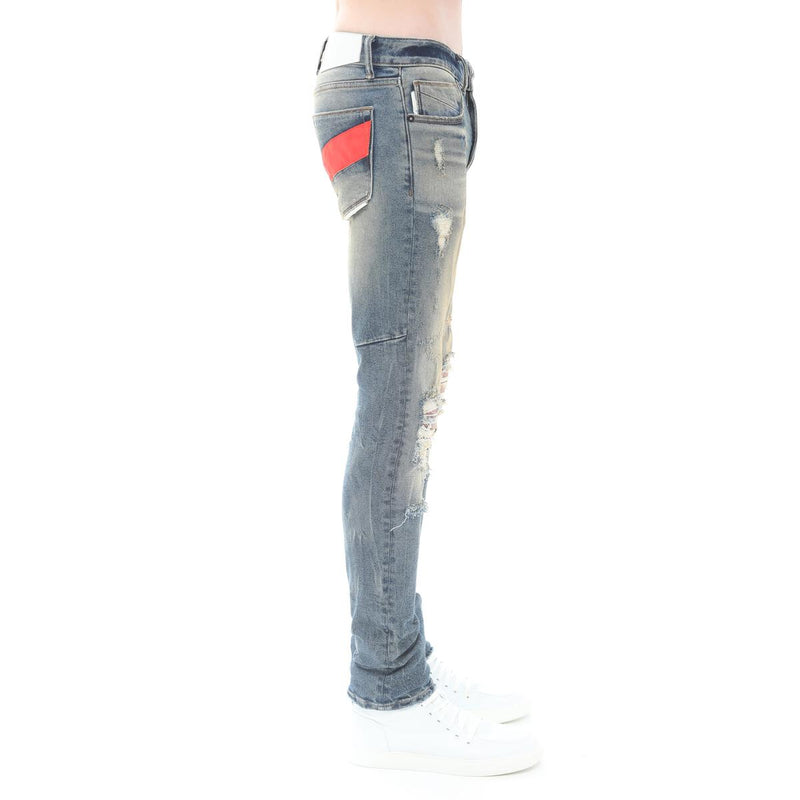 HVMAN BY CULT STRAT SUPER SKINNY FIT JEAN (ASPEN)