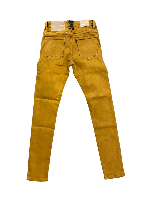 Pheelings TAKE THE CHANCE SKINNY DENIM (MERIGOLD YELLOW SAND WASH)