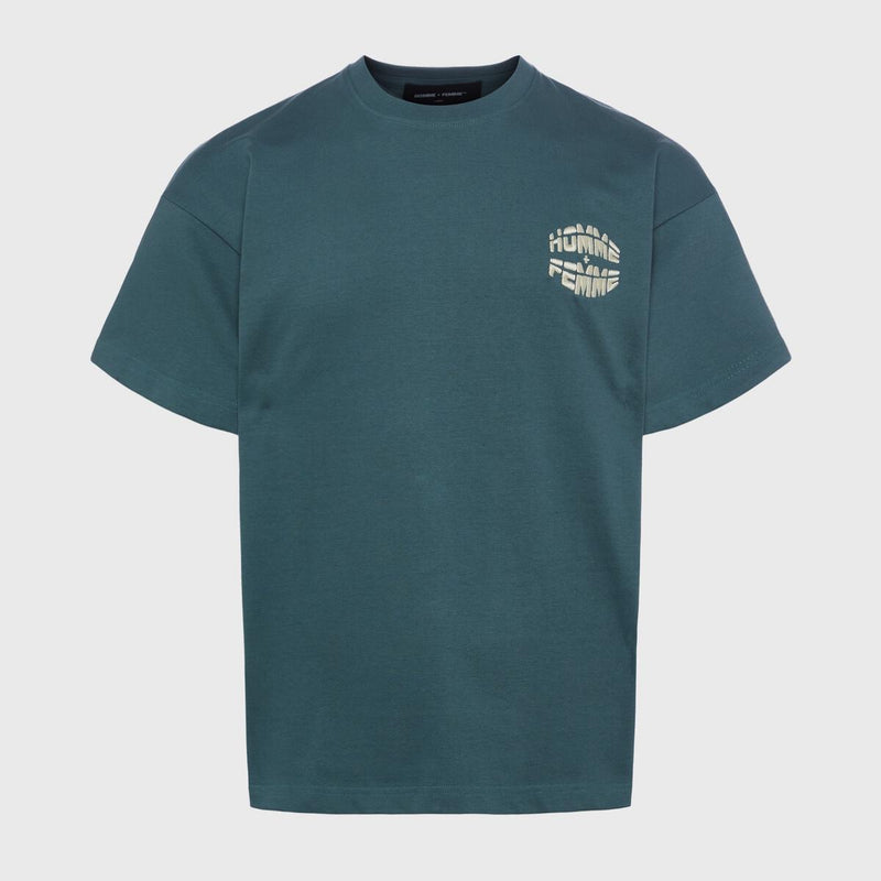 Homme Femme Core Logo Tee (Deep Teal)