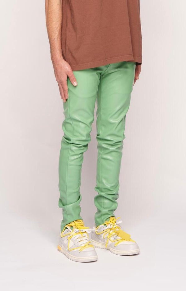 PHEELINGS Be the Change SKINNY LEATHER DENIM (FROG GREEN)