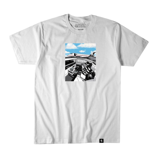 Street Dreams Top Off Tee (WHITE)