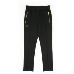 ALPHA STYLE APPLIQUE HARLEY PANTS (BLACK)