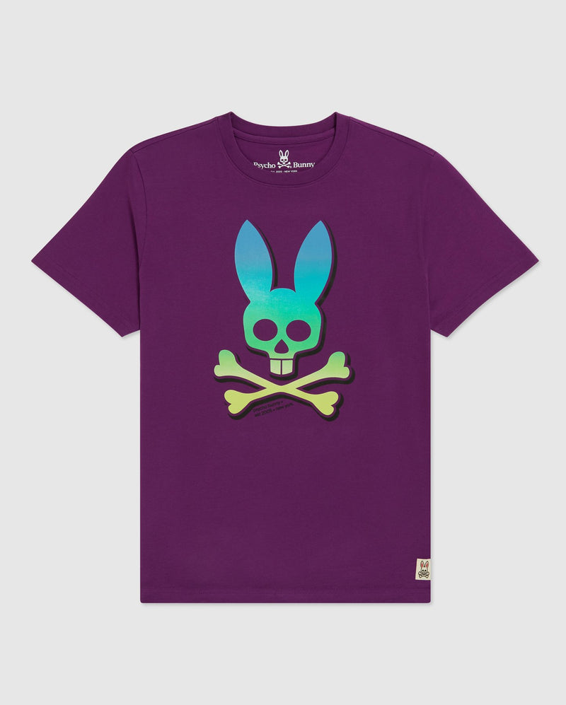 Psycho Bunny MENS LOWCA GRAPHIC TEE (Mulberry)