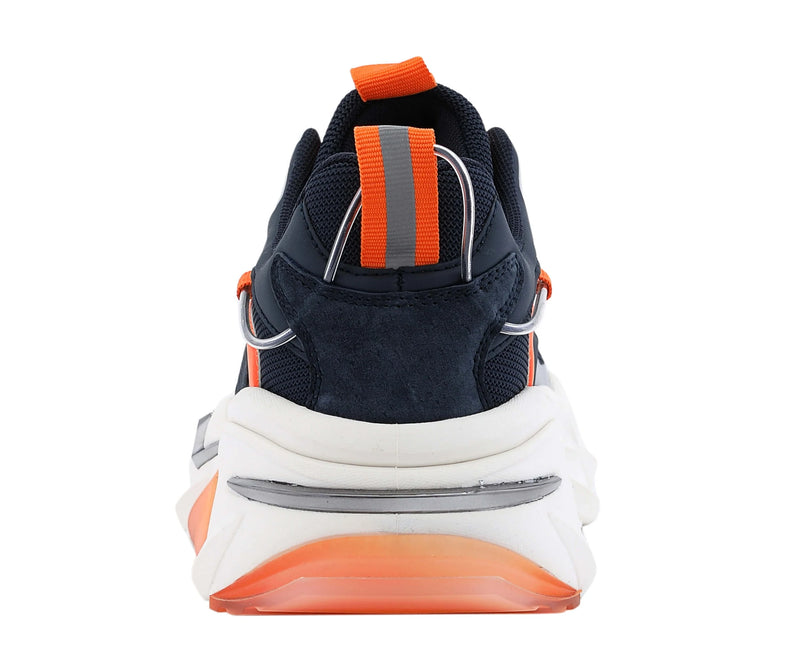 Mazino Chrome Shoes (Navy/Orange)