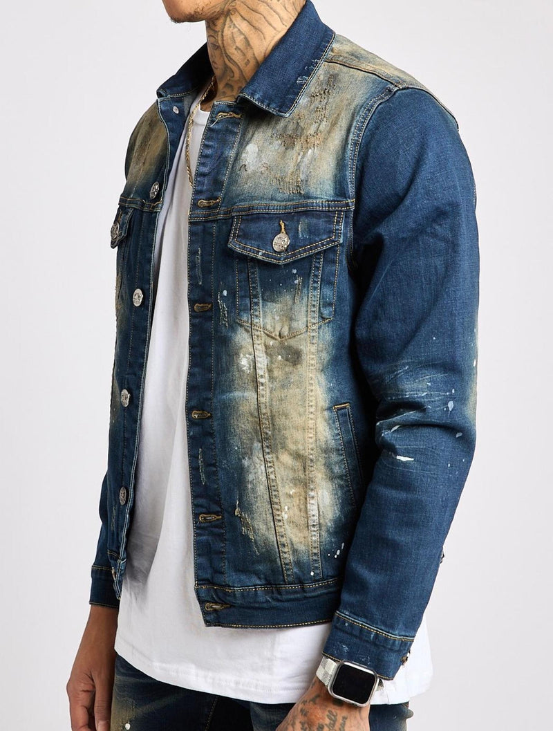 Damati Lionel Denim Jacket (Blue)