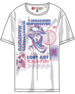 Iroochi Kimura Tee (White/Pink/Blue )