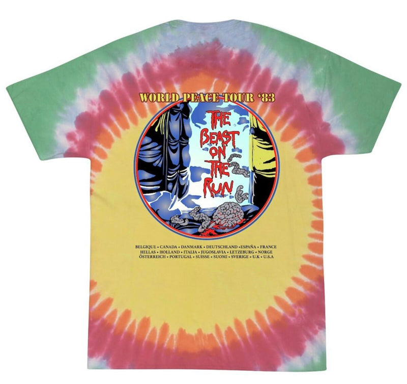 Bleach On the Run Tee (Tie Dye)