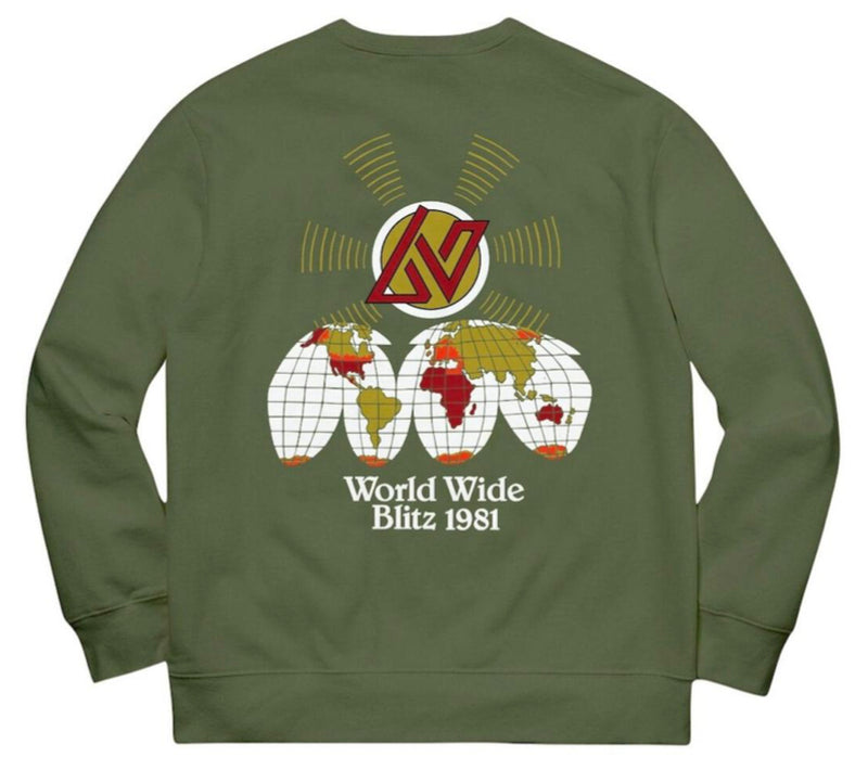 Bleach Blitz World Crewneck (Green)