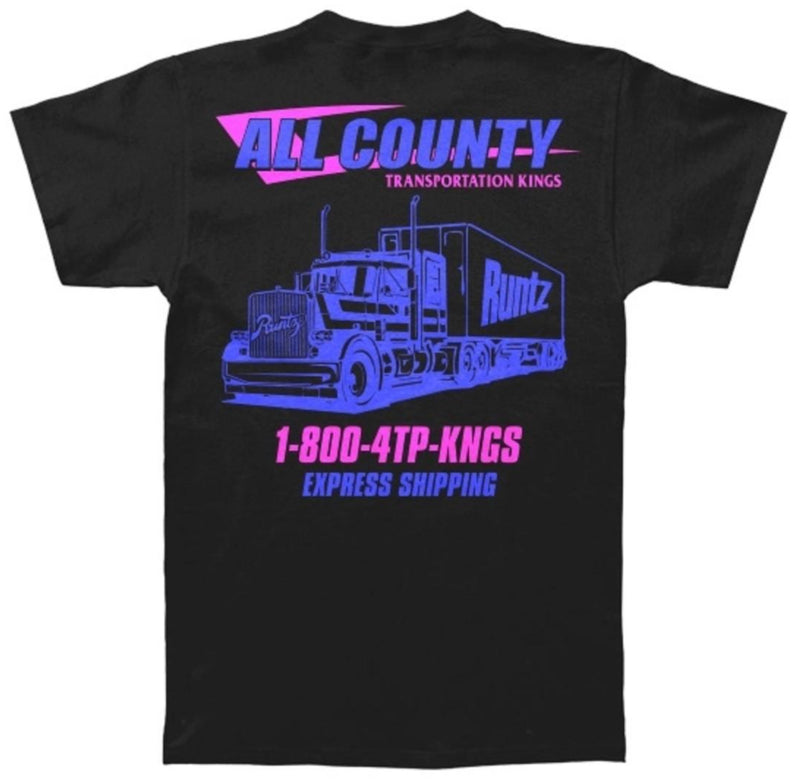 Runtz Trucking Co. Shirt (Black/Purple)