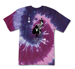 Color Bars Ace of Spades Tee (Tie Dye)