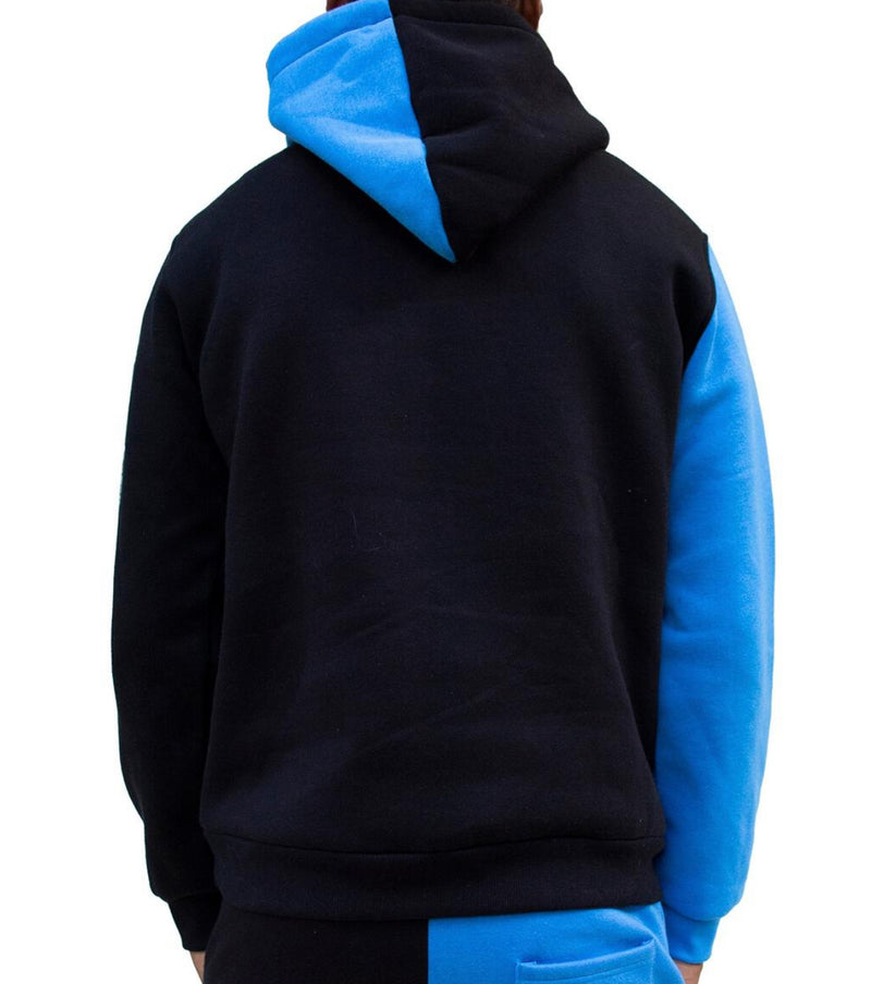 Premium Garage Powergame Pullover Premium Hoodie (Black/Blue)