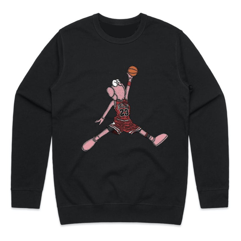 Fufu Jumpman Crewneck (Black)