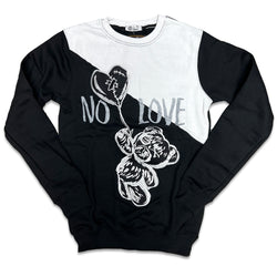 RETRO LABEL No Love Crewneck (RETRO 4 BLACK CANVA)