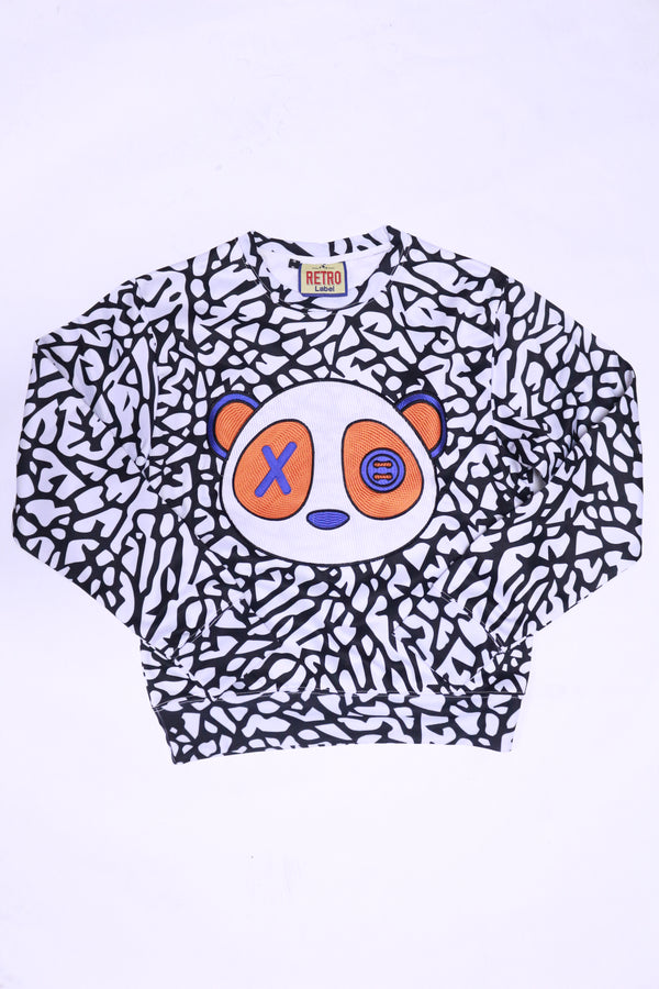 RETRO LABEL "Retro 3 Knicks" Crewneck (Concrete)