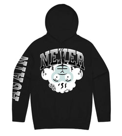 Never Broke Again Grey Monkey Head Hoodie (Black)