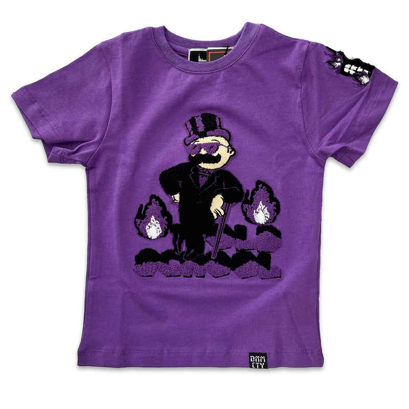 Denimicity Old School Shirt (Purple/Black)