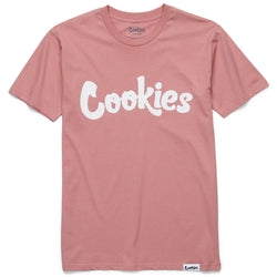 Cookies ORIGINAL MINT TEE (DUSTY ROSE / WHITE)