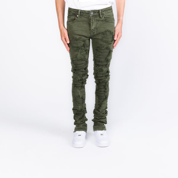 PHEELINGS Seize the Day STACK DENIM (Olive)