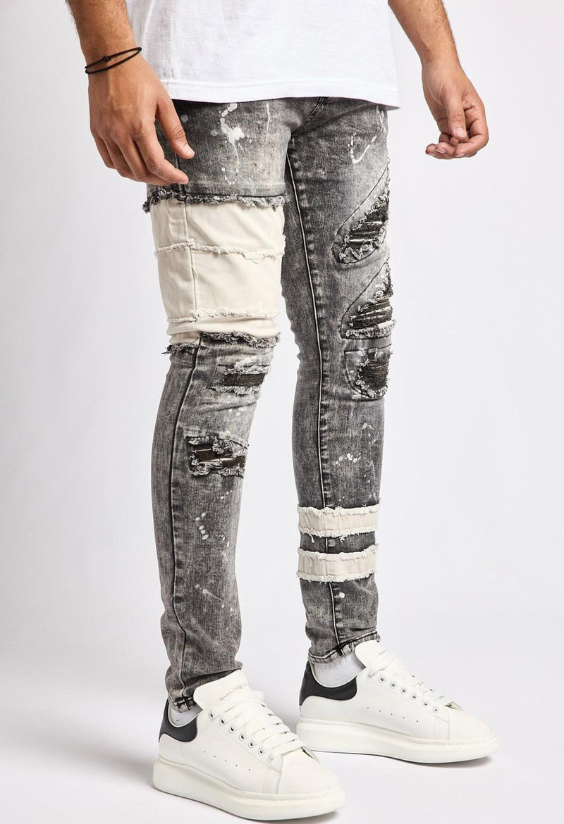 Reelistik Jericho Distressed Denim (Grey)